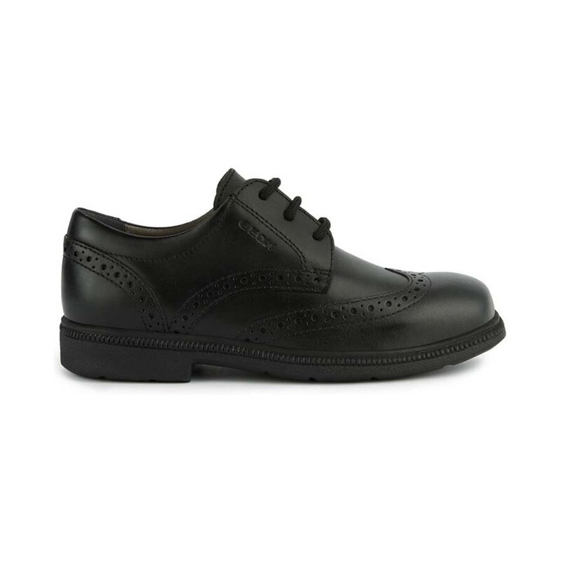 Geox Dětské kožené polobotky Geox JR FEDERICO