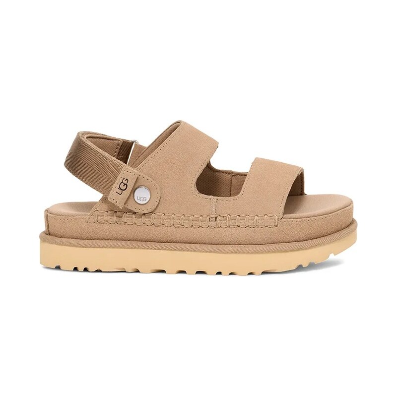 Semišové pantofle UGG Goldenstar Glide 105253112