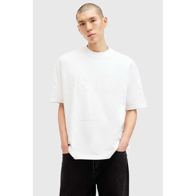 AllSaints Bavlněné tričko AllSaints BIGGY