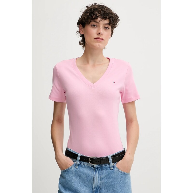 Tommy Hilfiger tričko dámské bavlněné
