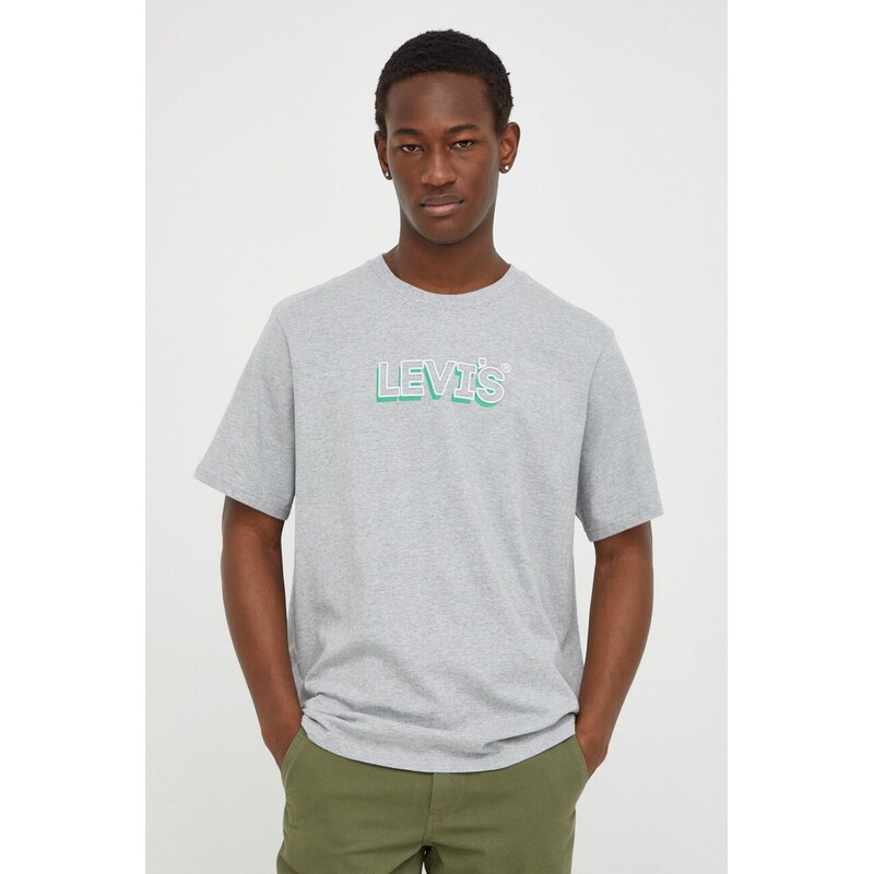 Levis basic tričko pánské bavlněné RELAXED FIT TEE