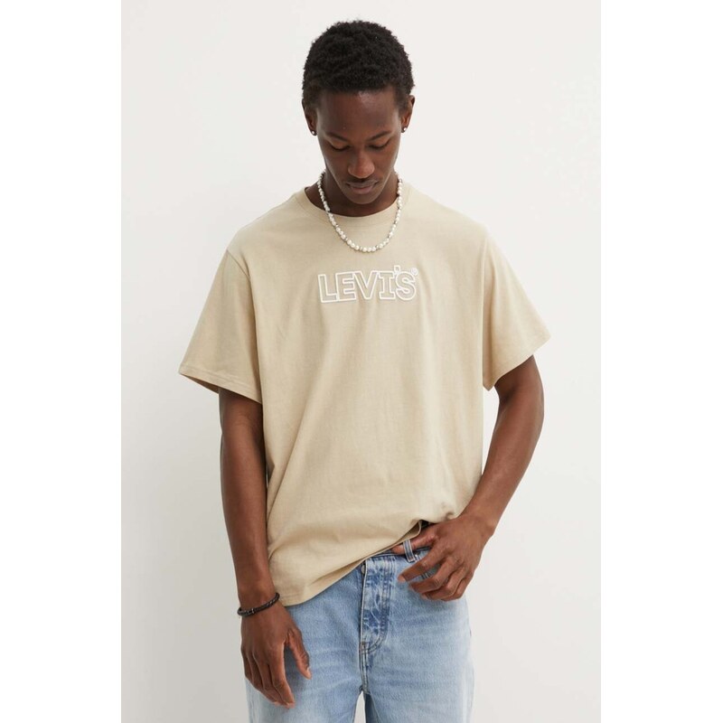 Levis basic tričko pánské bavlněné RELAXED FIT TEE