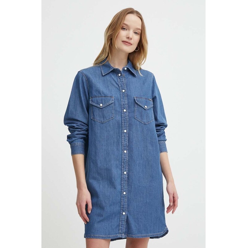 Pepe Jeans Džínové šaty Pepe Jeans MAYA