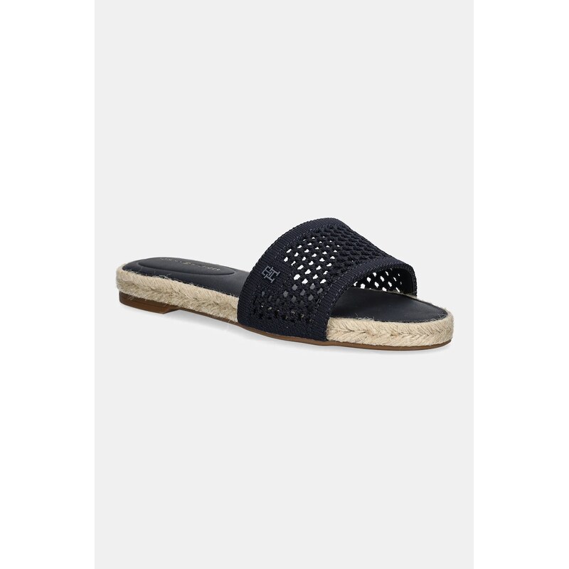 Tommy Hilfiger Pantofle Tommy Hilfiger KNIT MESH ESPADRILLE FLAT