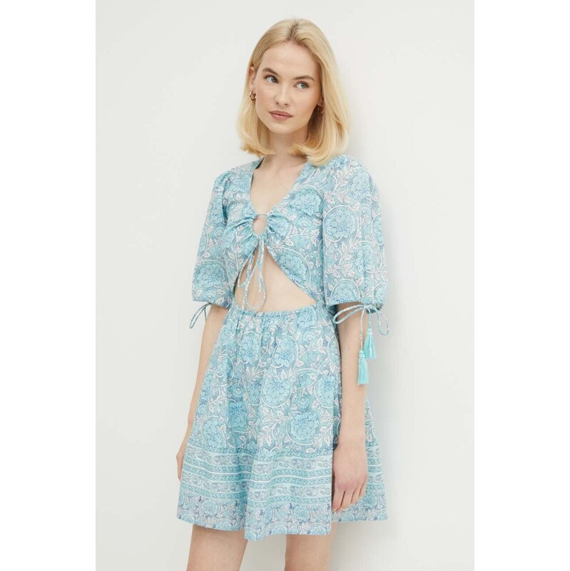 Pepe Jeans Bavlněné šaty Pepe Jeans MARGOT