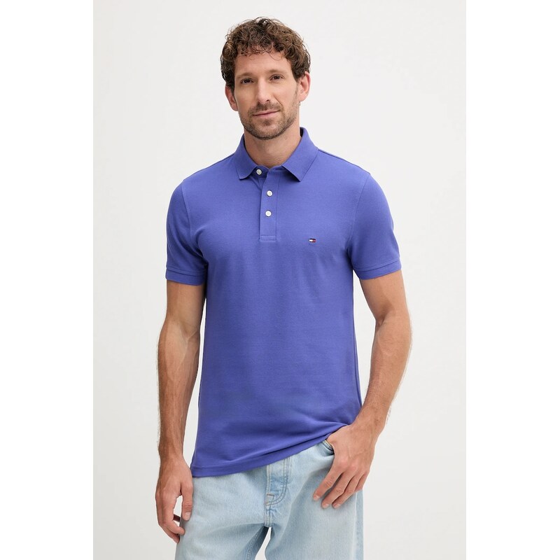 Tommy Hilfiger polo bavlněné s elastanem
