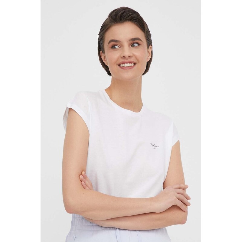 Bavlněné tričko Pepe Jeans LORY 115336853