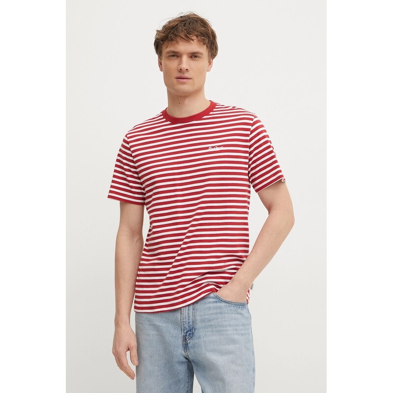 Bavlněné tričko Pepe Jeans 104005601