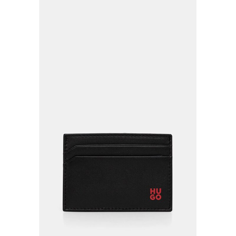 HUGO Kožené pouzdro na karty HUGO Tibby_N_S Cardcase