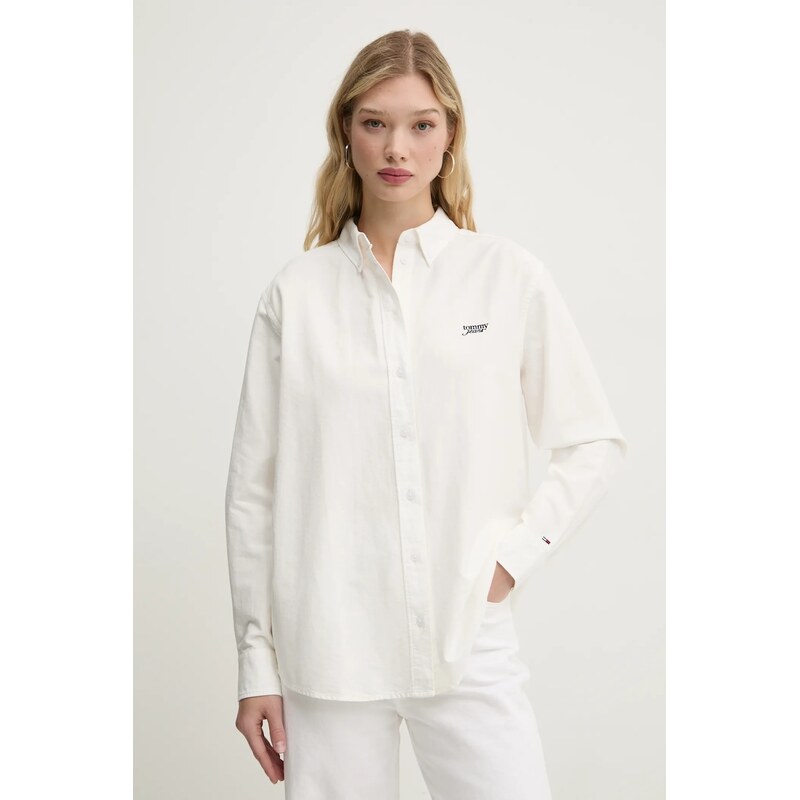 Bavlněná košile Tommy Jeans 102347967