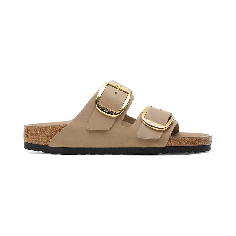 Birkenstock Kožené pantofle Birkenstock Boston Big Buckle