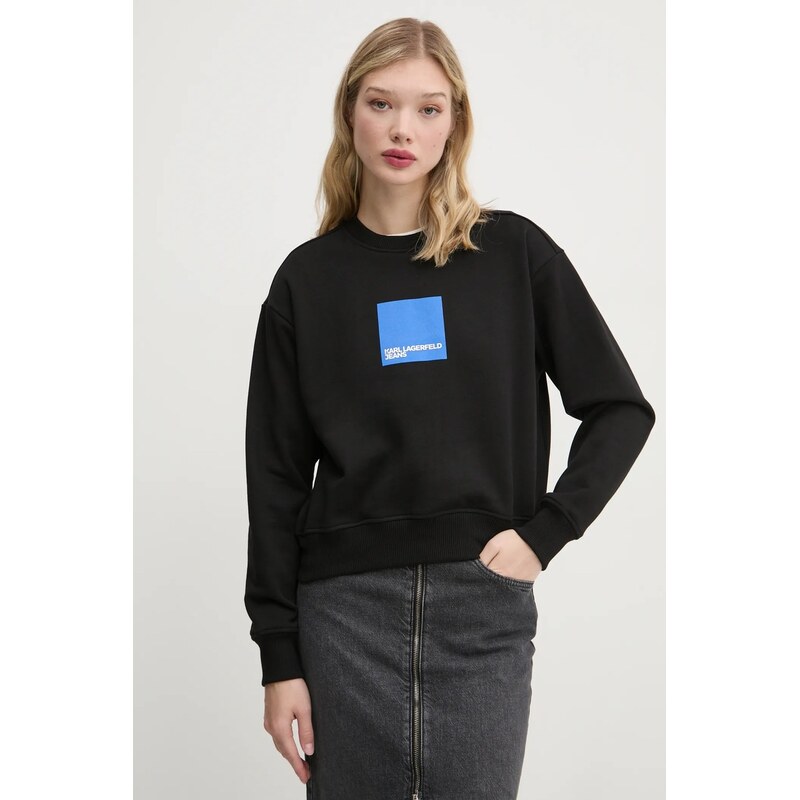 Karl Lagerfeld Jeans Bavlněná mikina Karl Lagerfeld Jeans