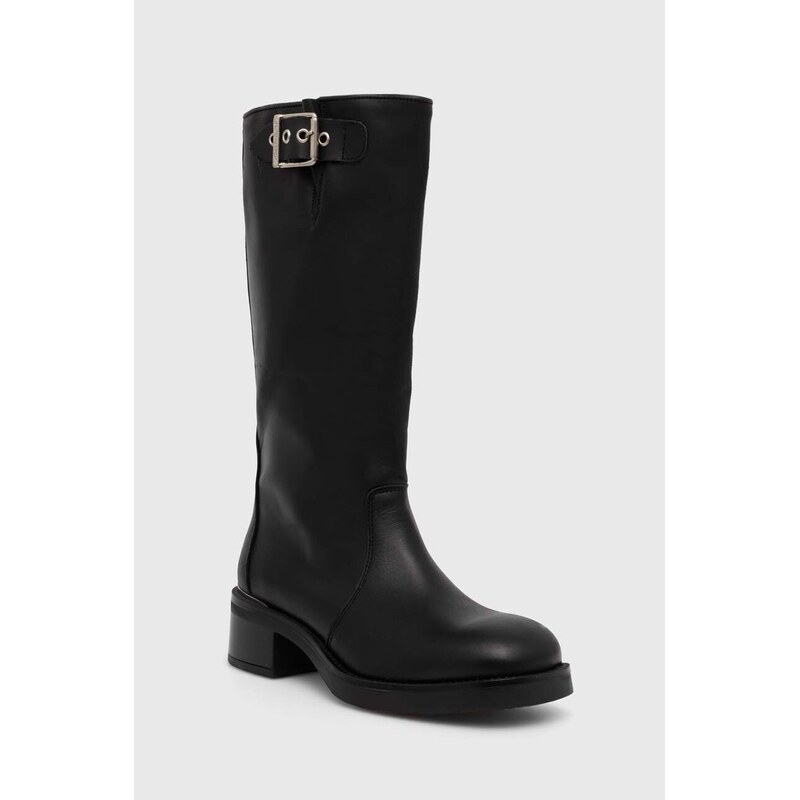 Steve Madden Kožené kozačky Steve Madden Bonna