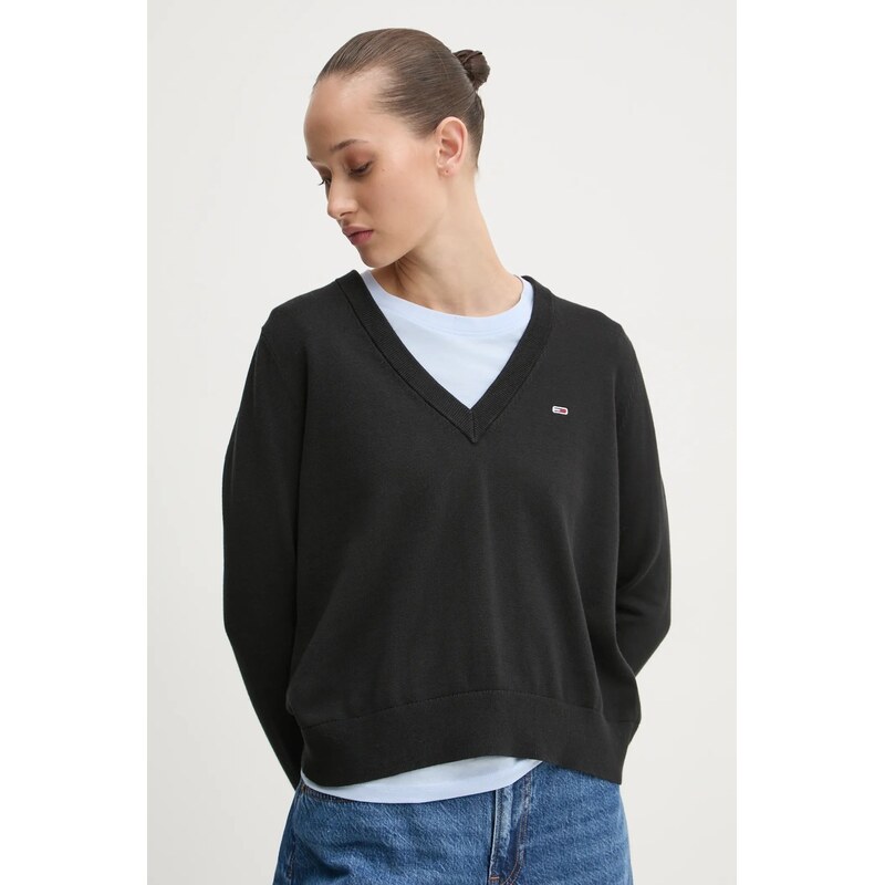Tommy Jeans svetr dámský bavlněný