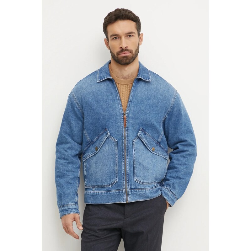 Pepe Jeans Džínová bunda Pepe Jeans EMMETT AZURE