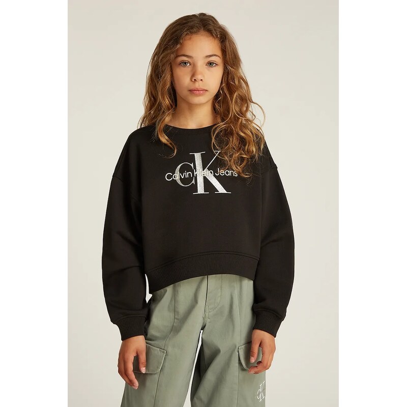 Calvin Klein Jeans Dětská bavlněná mikina Calvin Klein Jeans