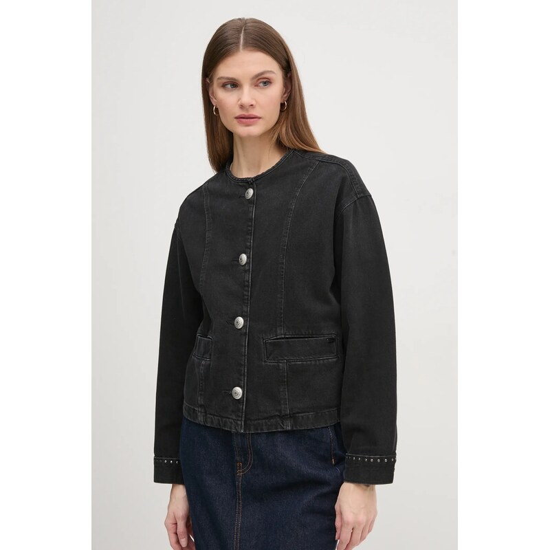 Pepe Jeans Džínová bunda Pepe Jeans DAENA STUD