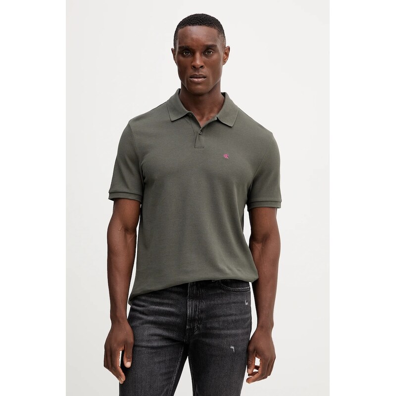 Calvin Klein Jeans polo pánské bavlněné