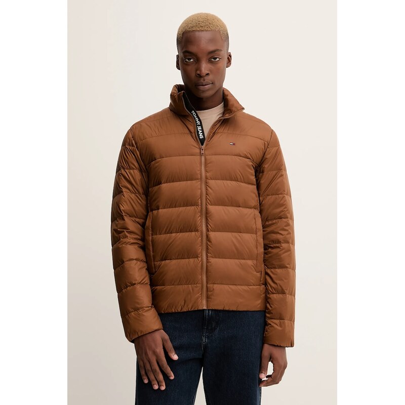 Péřová bunda Tommy Jeans