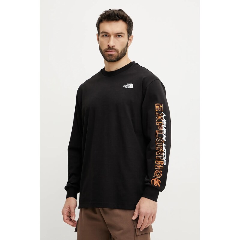 Bavlněné tričko s dlouhým rukávem The North Face TNF X NSE 104923803