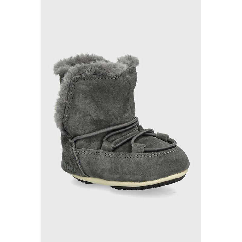 Moon Boot Dětské semišové sněhule Moon Boot CRIB SUEDE
