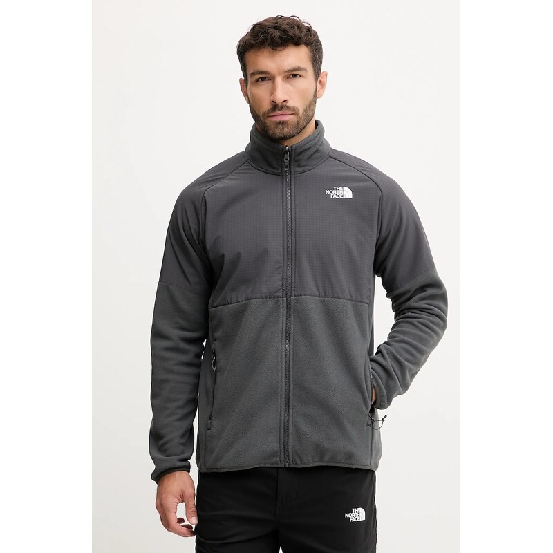 The North Face sportovní mikina fleecová Glacier Heavyweight