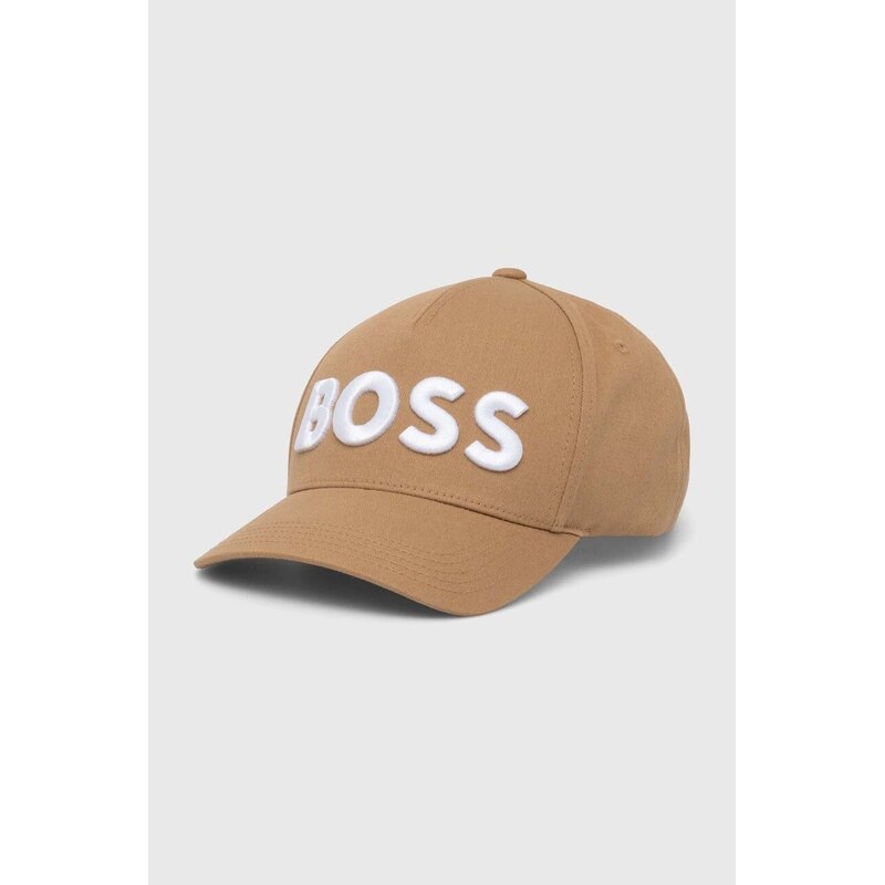 BOSS Bavlněná baseballová čepice BOSS
