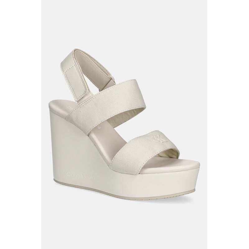 Sandály Calvin Klein Jeans WEDGE SANDAL WEBBING IN 105871827