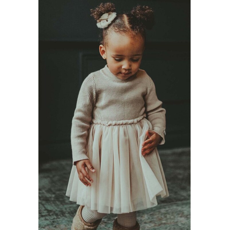 Donsje Kojenecké šaty Donsje Lotus Dress