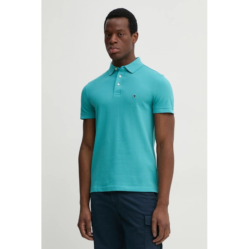 Tommy Hilfiger polo bavlněné s elastanem