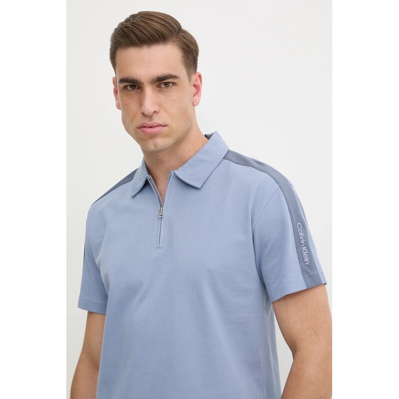 Calvin Klein Jeans Bavlněné polo tričko Calvin Klein Jeans