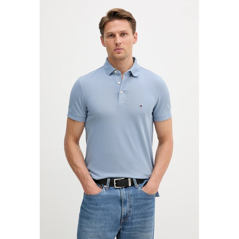 Tommy Hilfiger polo bavlněné s elastanem