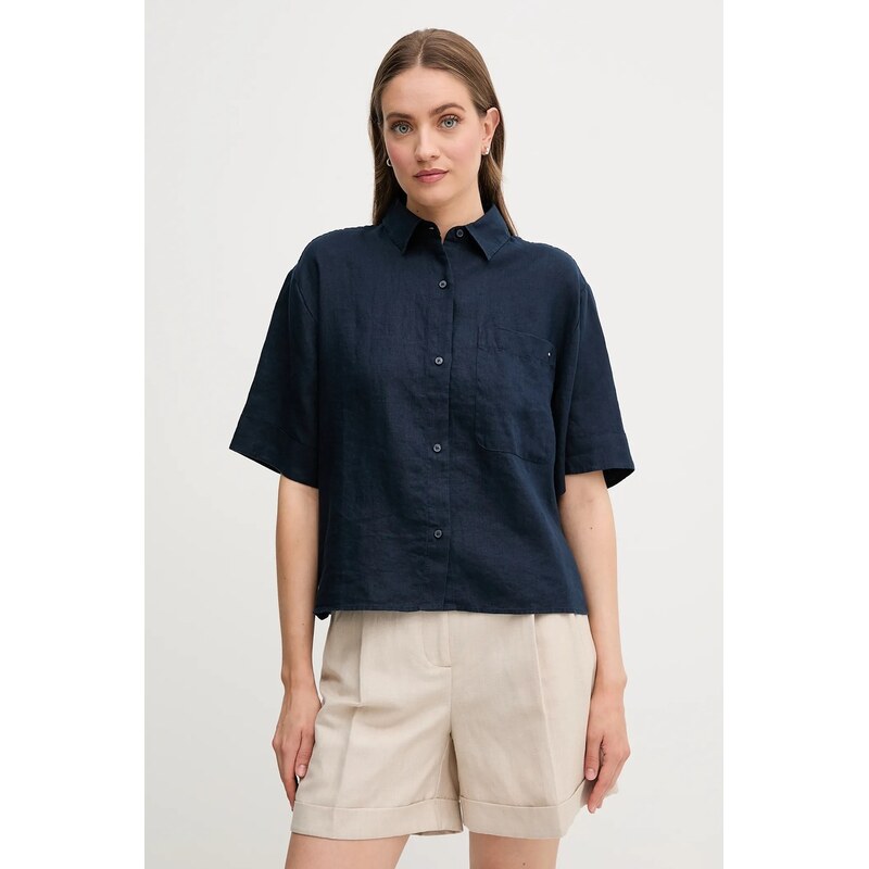 Lněná košile Tommy Hilfiger 105967629