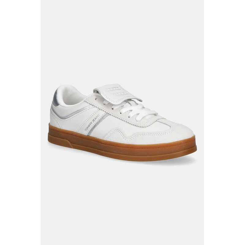 Tommy Jeans Kožené sneakers boty Tommy Jeans THE GREENWICH FLAP