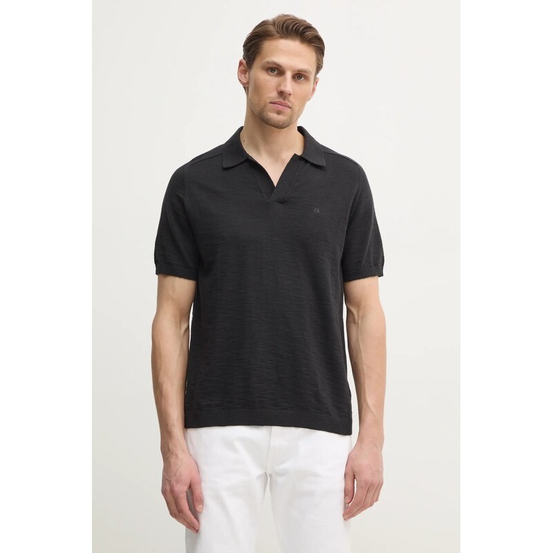 Calvin Klein Bavlněné polo tričko Calvin Klein