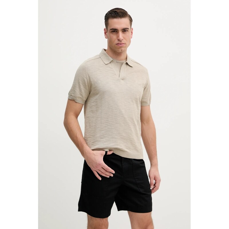 Calvin Klein Bavlněné polo tričko Calvin Klein