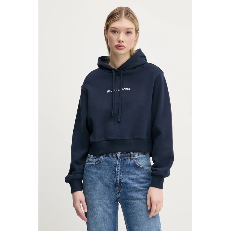 Mikina Red Bull Racing x Pepe Jeans CROPPED LOGO HOODY 104212240