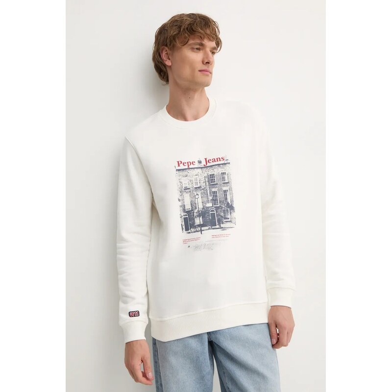 Pepe Jeans Bavlněná mikina Pepe Jeans SOREN CREW