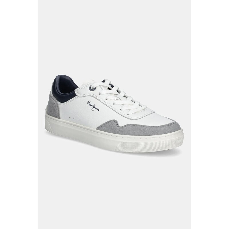 Pepe Jeans Kožené sneakers boty Pepe Jeans CAMDEN COLLAR M