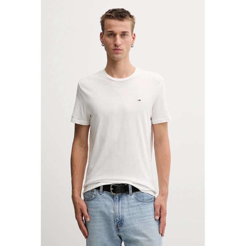 Tommy Jeans tričko pánské bavlněné 3-pack