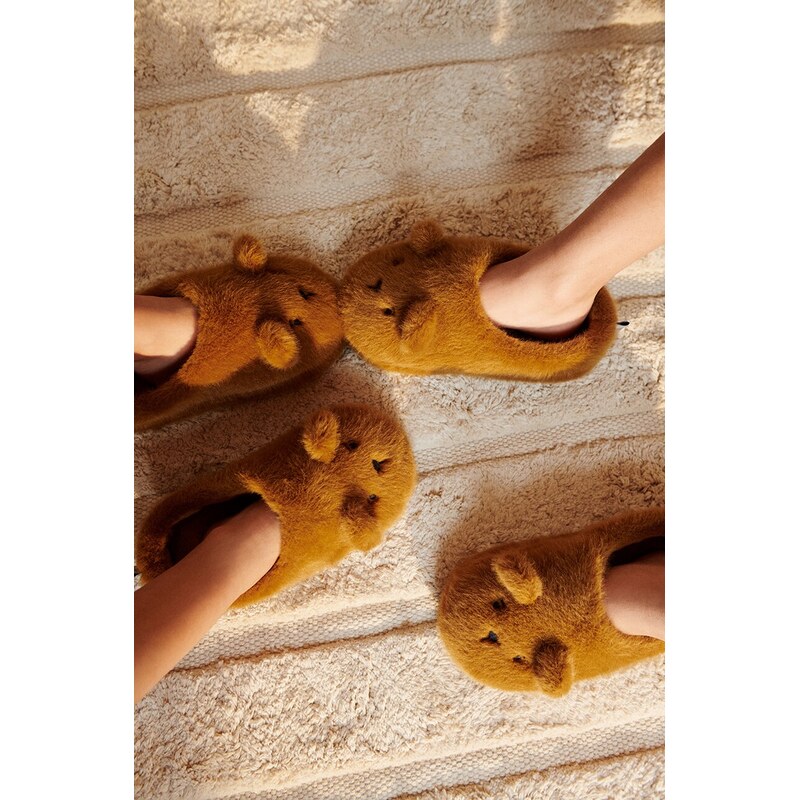 Liewood Dětské papuče Liewood Aviaja Bear Slippers