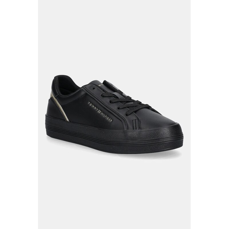 Kožené tenisky Tommy Hilfiger VULC FOXING SNEAKER