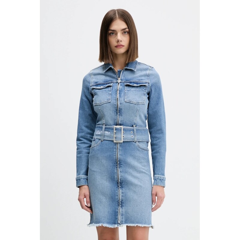 Karl Lagerfeld Jeans Džínové šaty Karl Lagerfeld Jeans