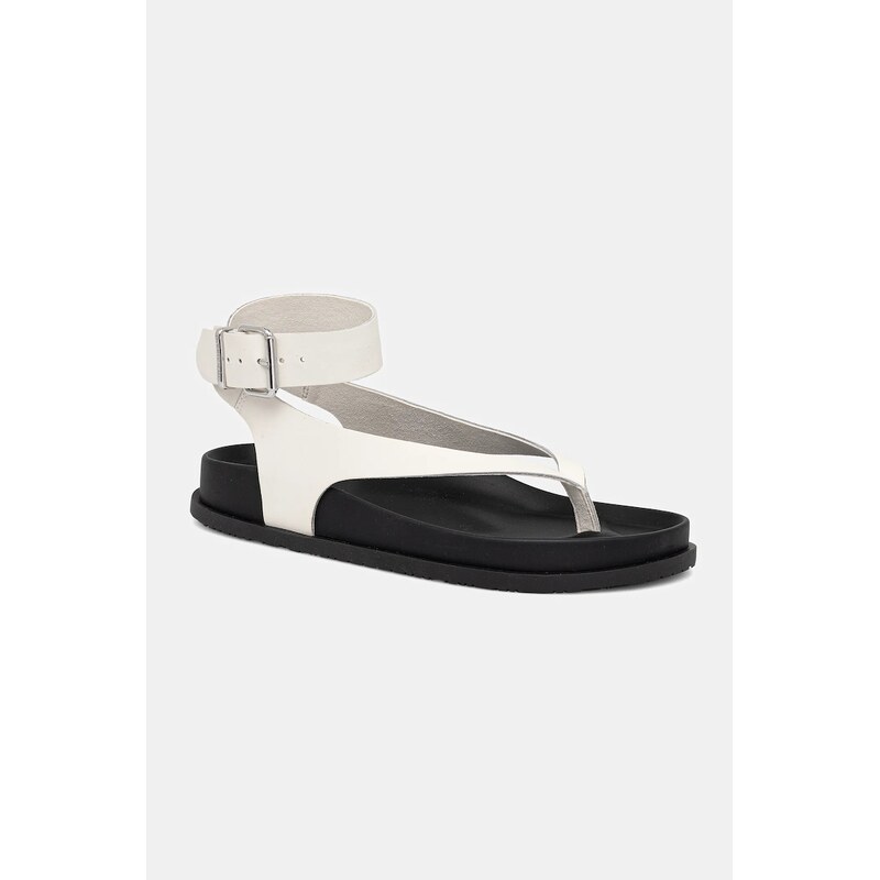 Kožené sandály Tommy Jeans TJW ANKLE STRAP SANDAL 106286843