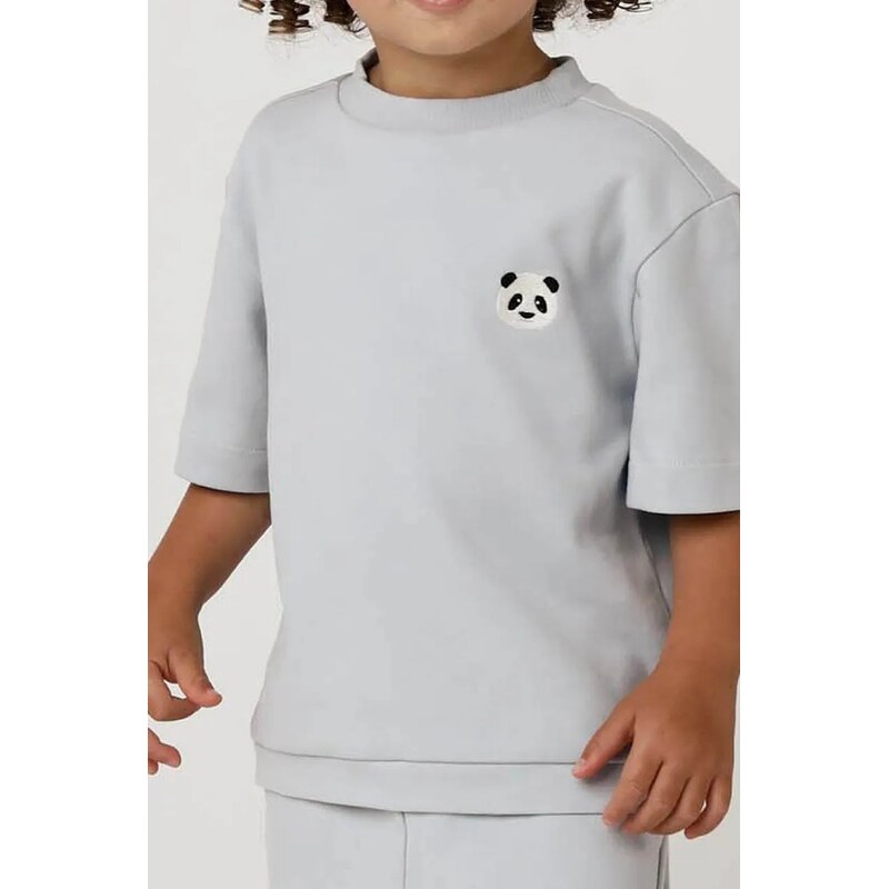 Donsje Kojenecké tričko Jarne T-shirt Panda