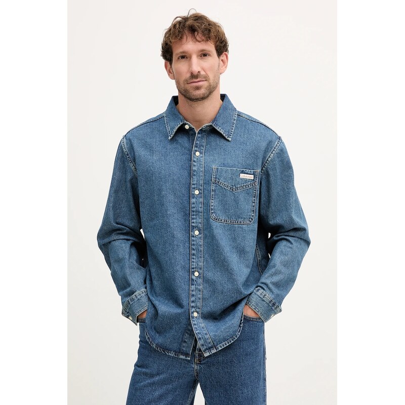 Calvin Klein Jeans Džínová košile Calvin Klein Jeans