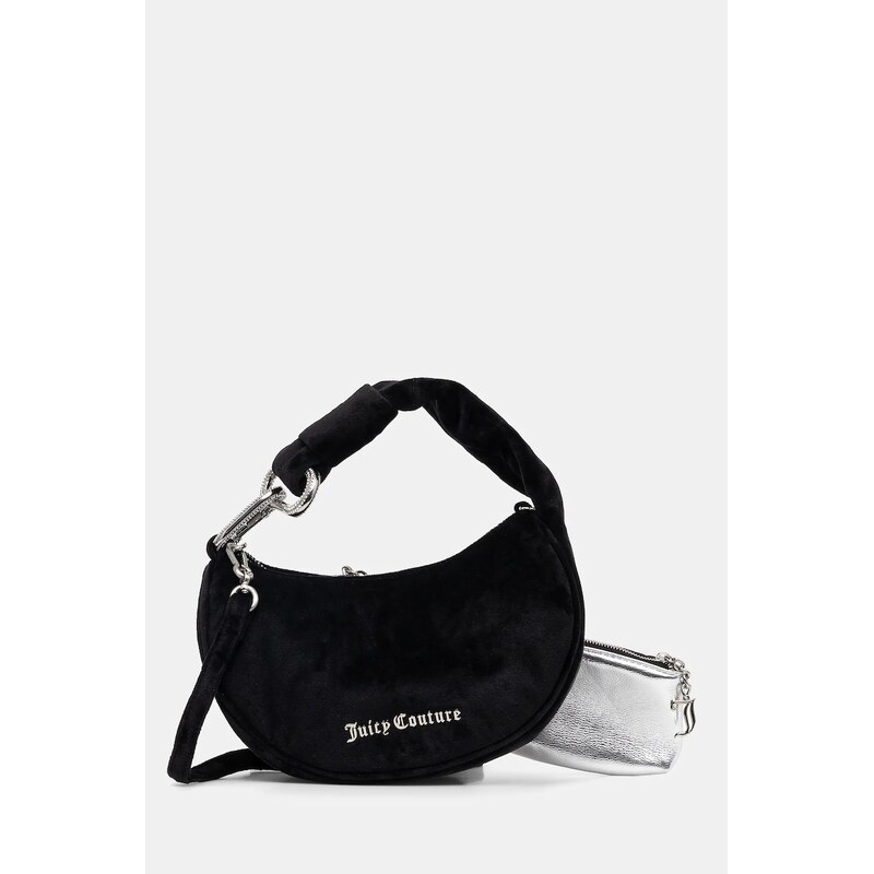 Juicy Couture hobo kabelka dámská velurová Blossom
