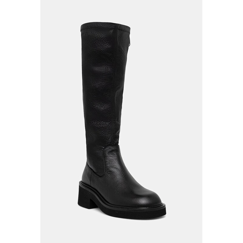 Tommy Jeans Kozačky Tommy Jeans TJW STRETCHY LONG BOOT