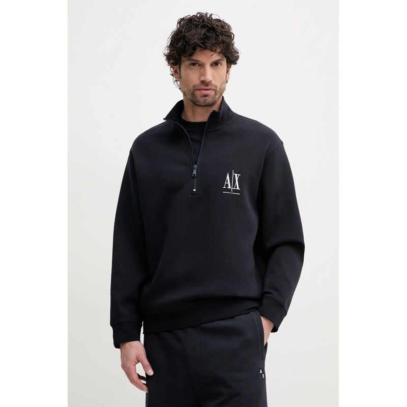 Armani Exchange mikina pánská s bavlnou