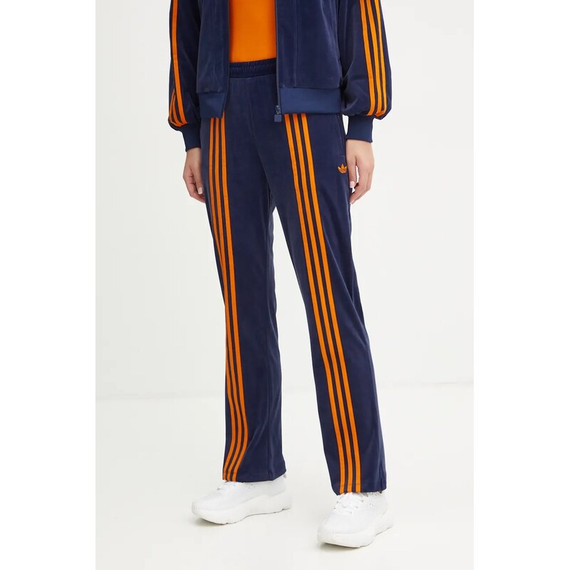 Velurové teplákové kalhoty adidas Originals 70s Velour Track Pant